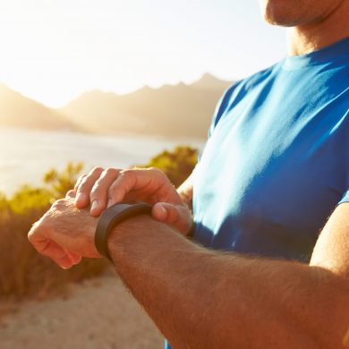 Sportif santé pied